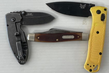 (2) Pocket Knives & Multitool