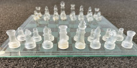 Deluxe Glass Chess Set - 4
