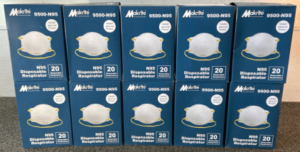 Makrite N95 Disposable Respirators