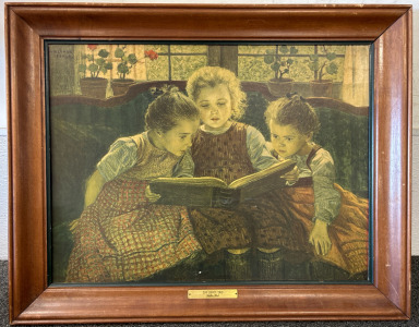 The Fairy Tale By Walter Firle Framed Print