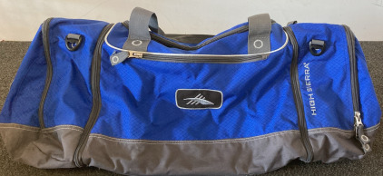 High Siera Duffle Bag w/ Detachable Backpack