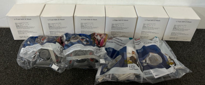 (6) Boxes of V Fold Masks, (2) Particulate Respirator N100s, (2) Half Facepieces