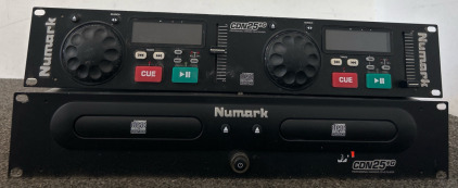 (2) Numark CDN25 Professional Karaoke CD+G Player