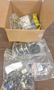 Box of Electronic Components & Hardware In New Packaging - EB