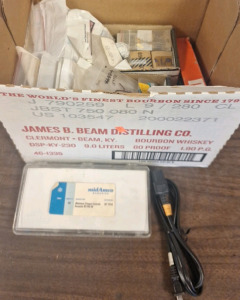 Box of Electronic Components & Hardware In New Packaging - EB