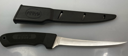 Angler Tools 12&rdquo; Filet Knife & Scabbard