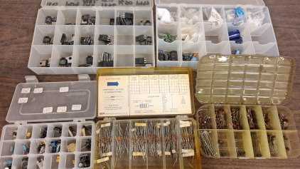 Tackle Boxes Full of Diodes & Electronic Components...EB