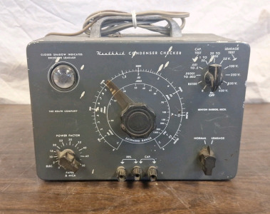 Heathkit Condenser Checker...EB