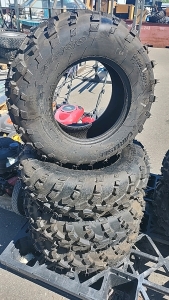 (4) Tire, AT489, AT25x8-12, ATV, Carlisle