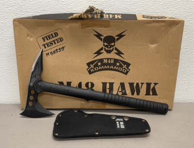 M48 Hawk Hatchet W/ Sheath In Original Box