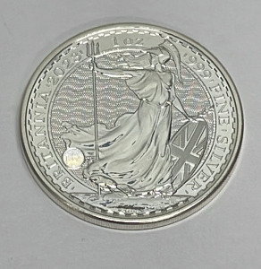 2023 Britannia 1oz. .999 Fine Silver Round