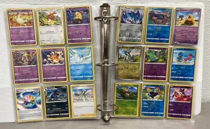 Huge Binder Of (160+) Pokémon Cards With Halos And Rares.