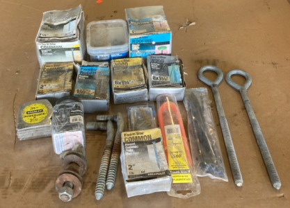 Assortment Of Construction Hardware