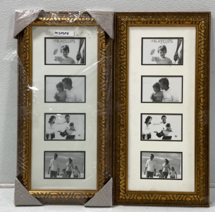 (2) Collage Photo Frames