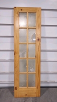 (1) 6'8"x2' Light Wooden Door, (2) Medium Size Blinds, (2) Small Size Blinds & (1) Ironing Board - 3