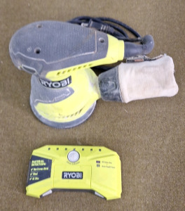 (1) Ryobi Orbital Sander & Stud Finder