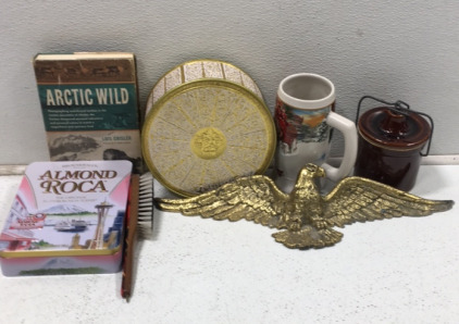 Box, Budweiser Mug, Golden Eagle & More