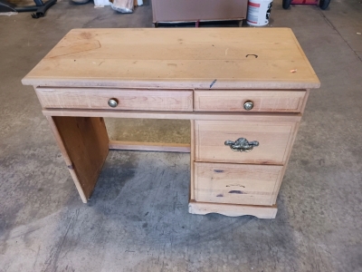 Desk, Unfinished 40x19x30