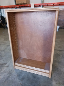 Medium Laminate Bookshelf Amber 48x33x10