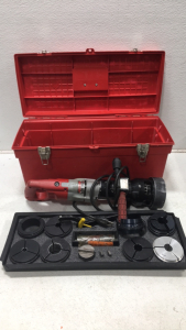 (1) Milwaukee electric 1/2” Drill tested works (1) Ryobi P(501) (18) volt tested works (1) Ryobi p(200) Drill (108.0) volt tested works (1) Ryobi 9(700) flash light