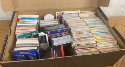 500+ Mixed Years of 1990-2024 Baseball, Basketball, and Soccer Sports Cards