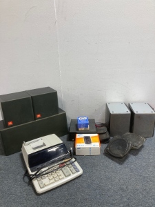 Speakers, Old Cdma Cell Phone + More