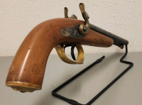 Intercontinental Arms Black Powder .44Cal Dual Barrel Flint Action Pistol-- 2100 - 2
