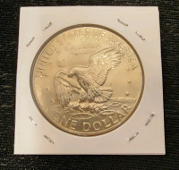 1971 "D" Mint and 1974 "D" Mint Ike Dollars- Authentication Unavailable - 5