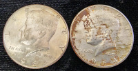 (4) 1964 Kennedy Half Dollars - 4