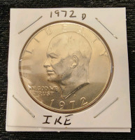 1971 "D" Mint and 1972 "D" Mint Ike Dollars- Authentication Unavailable - 4