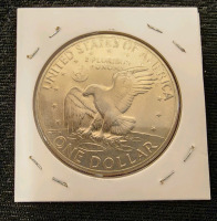 1971 "D" Mint and 1972 "D" Mint Ike Dollars- Authentication Unavailable - 5