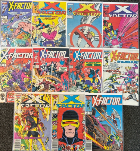 Classic Marvel 25th Anniversary X- Factor Comics
