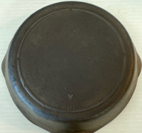 Wagner #8 Cast Iron & Unknown Brand “3 Cast Iron - 5