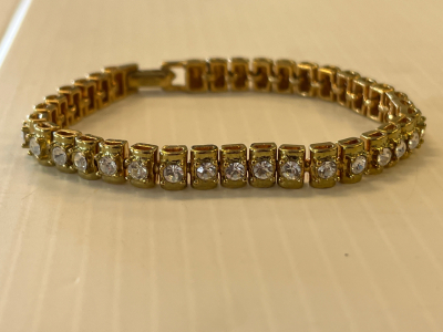 Avon Gold toned bracelet.