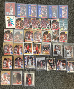 David Robinson, Tim Duncan, Akeem Olajuwon Basketball Cards