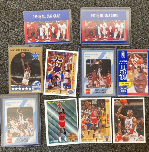 Micheal Jordan Basketball Cards