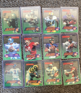 See though Football Cards
