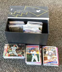 Box of Baseball Refractors