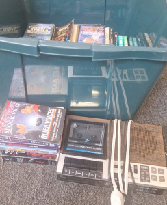 Collection of Star Trec Books & Cassette Recorder...BBFN