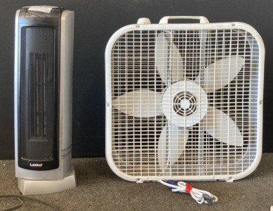Lasko Electronic Heater And Fan