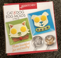 Stuffed Burger Press, Cat And Dog Egg Molds, Ice Grid Silicone - 4