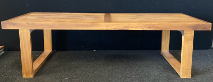 Wood Bench