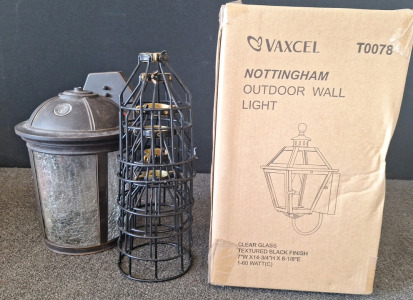 Outdoor Wall Lights & Wire Lamp Shades