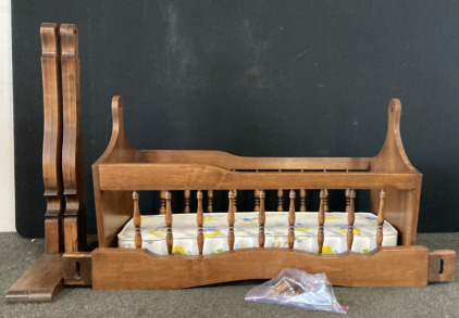 Small Wood Crib With Small Mattress