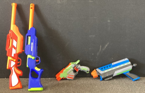 (4) Nerf Guns