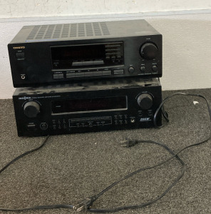 Onkyo and Insignia Stereo Receiver