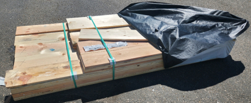1x10 Mixed Species S4S#5 Dry 37/8 Bunk Of Lumber