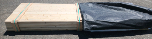 1) 2x6 SPF Decking One Face SEL D 72/12 Bunk Of Lumber