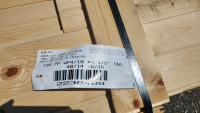 1) 1x6 PP WP4/18 #3 1/2" T&G 40/14 76/16 Bunk Of Lumber - 2