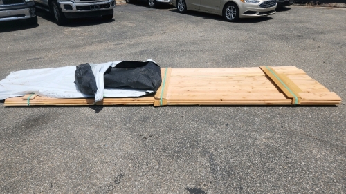 1) 1x8 F/L WP105 #4/BTR DRY 12/14 5/16 Bunk OF Lumber